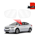 Folie de protecție împotriva ploii pentru oglinzile exterioare - Hyundai Elantra (2010-2013)