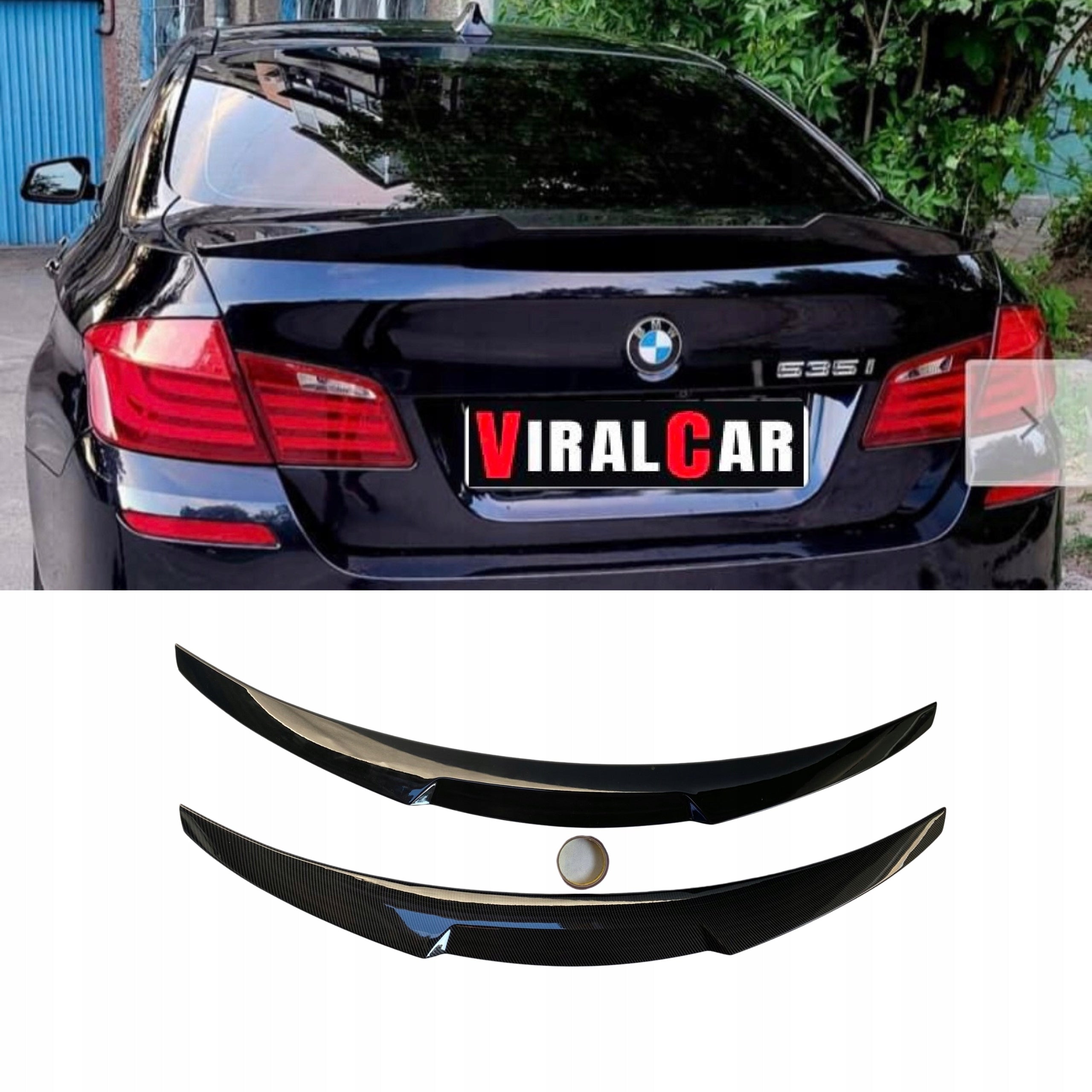 SPOILER, AILER, CAPAC PORTBAGAJ SUPLIMENTAR SPATE M4 PACHET M-STYLE BMW F10 CARBON