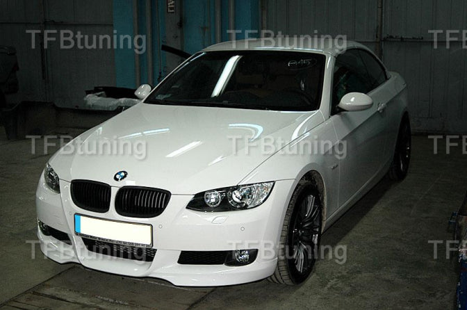 Prelungire tuning sport difuzor fusta extensie lip bara fata BMW E93 Hartge 2006-2012 ver3 TFB TUNING
