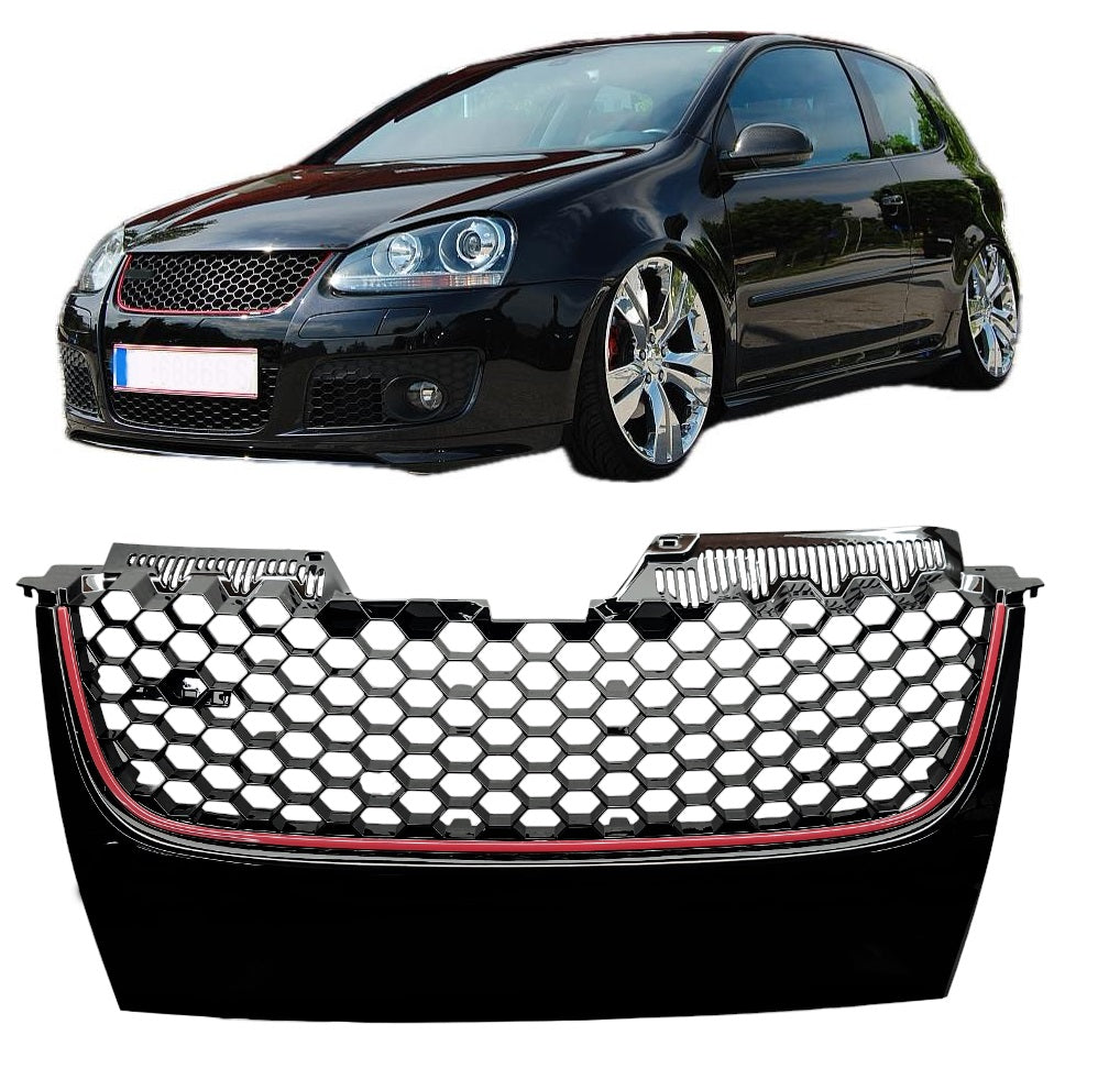 Grilă auto compatibilă cu VW Golf/Jetta MK5 GTI/GLI