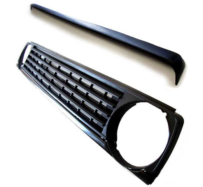 Grilă + eleron grilă compatibil cu VW Golf MK2