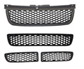 Compatibil cu grila centrală inferioară a barei de protecție VW Bora, grila centrală inferioară și plasă pentru proiectoare de ceață, model 98-05