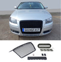 Grilă sport cu suport emblemă compatibilă cu Audi A3 8P 05-08