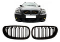 Grilă față sport Performance, compatibilă cu BMW Seria 5 E60 E61, negru lucios