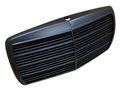 Grilă radiator față compatibilă cu Mercedes W123 S123 C123, negru mat, 1977-1985