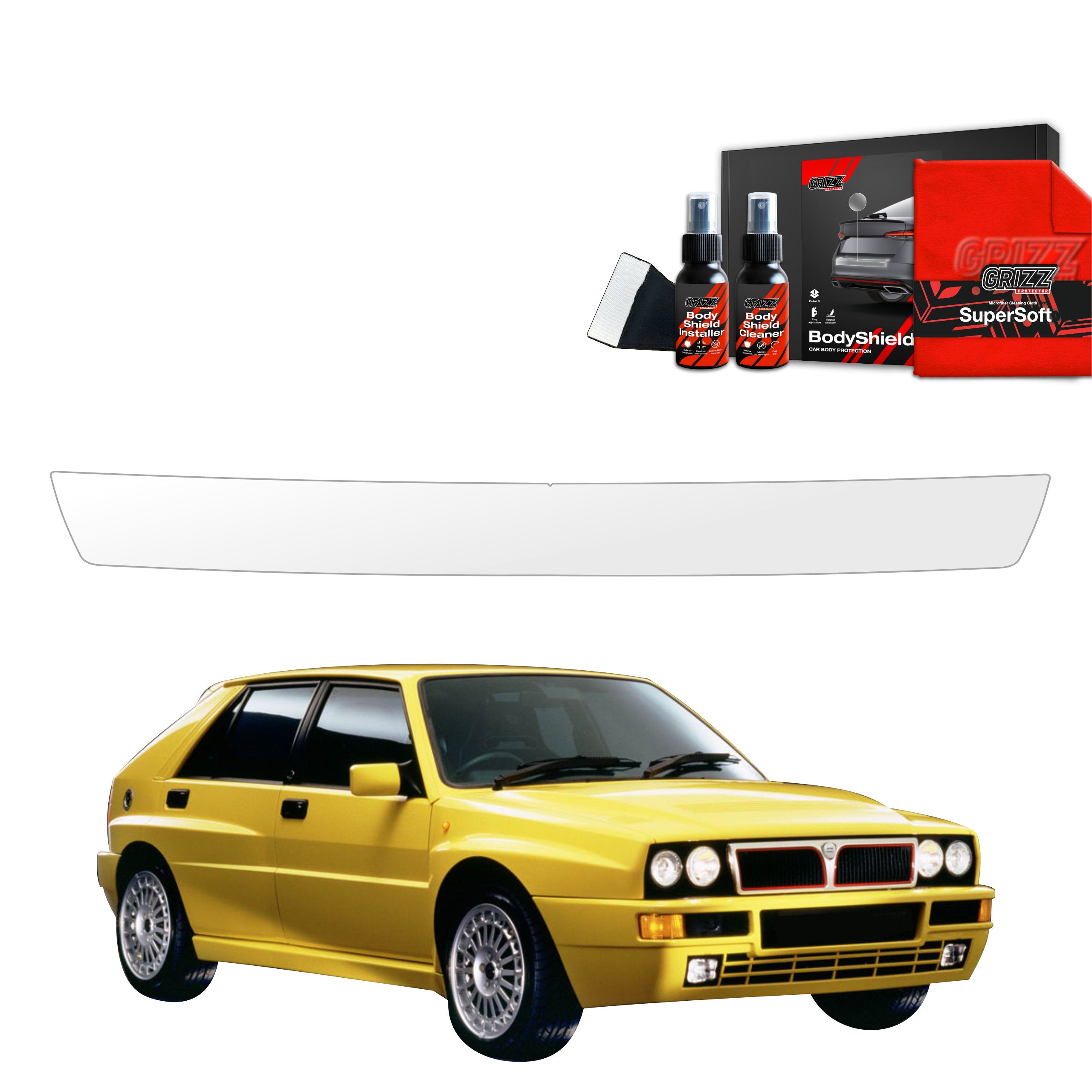 Folie de protecție pentru marginea portbagajului - Lancia Delta Integrale (1992-1994)