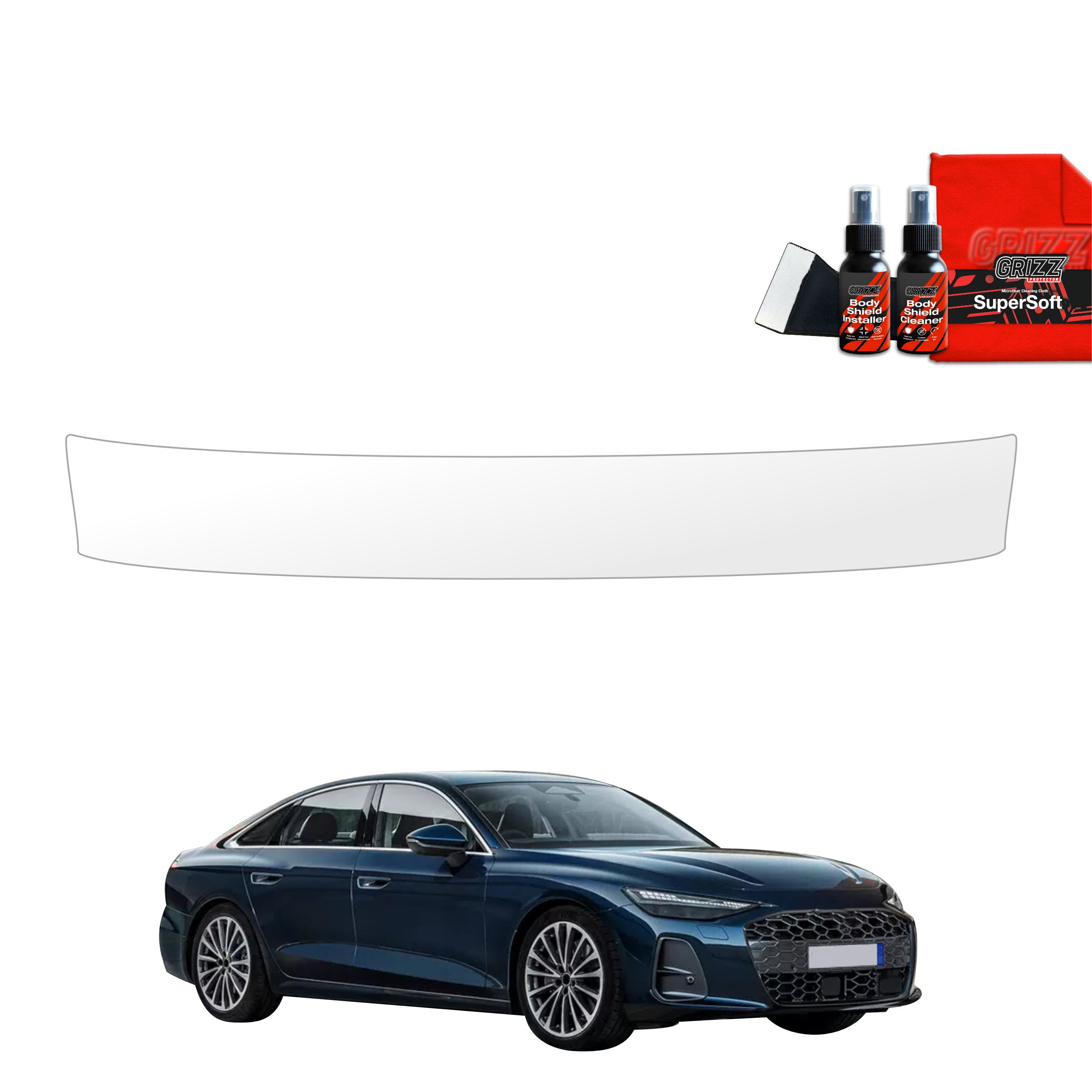 Folie de protecție pentru pragul portbagajului - Audi A6 Limuzină (2025-2026)