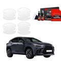 Folie de protecție 4în1 pentru adâncituri mânere uși - Lexus NX 350h (2021-2023)
