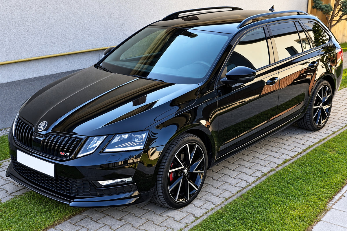 Prelungire bara fata fusta spoiler lip SKODA OCTAVIA 3 2017-2020 aspect SPORTLINE MONTE CARLO TFB TUNING