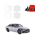 Folie de protecție 4în1 pentru mânerele ușilor - Mercedes Clasa C (2021-2025)