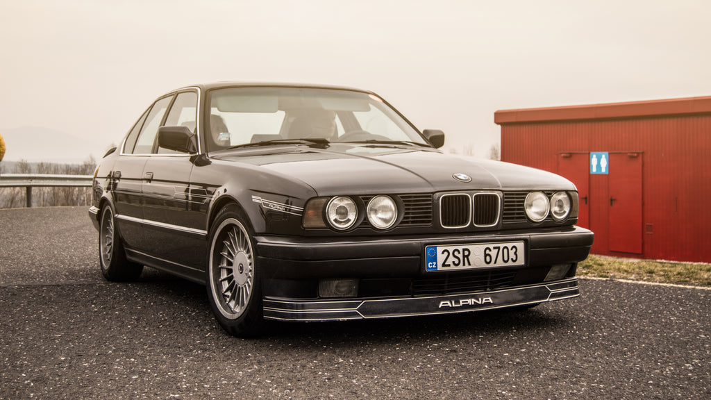 Prelungire bara fata fusta spoiler lip BMW Seria 5 E34 aspect ALPINA TFB TUNING