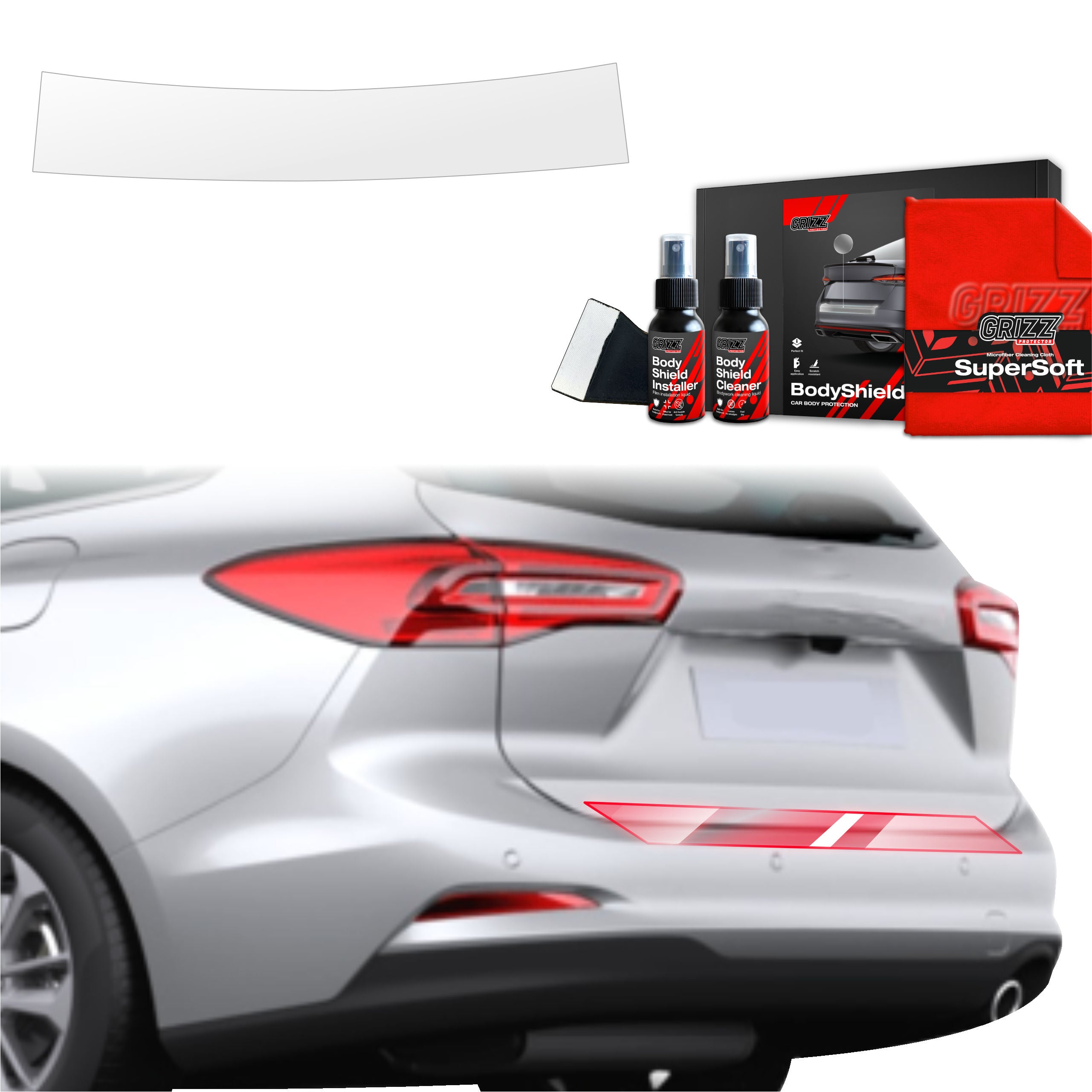 Folie de protecție pentru pragul portbagajului - Ford Focus Active X Kombi Facelift (2021-2025)