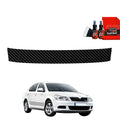 Folie de protecție din carbon pentru pragul portbagajului - Skoda Octavia 2 Sedan Facelifting (2008-2013)