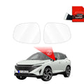 Folie de protecție pentru ploaie pentru oglinzile exterioare - Nissan Qashqai 3 Facelift (2024-2025)