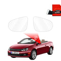 Folie de protecție împotriva ploii pentru oglinzile exterioare - Volkswagen Eos (2006-2015)