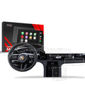 Folie de protecție pentru ecran 4în1 pentru Porsche Taycan (2019-2025) Anti-Amprentă, Mată
