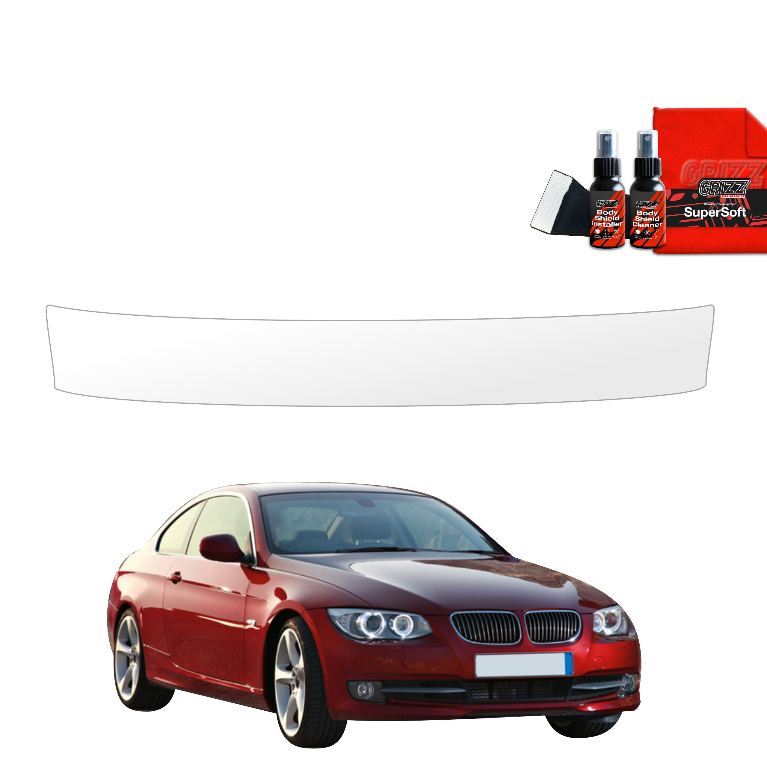 Folie de protecție pentru marginea portbagajului - BMW 3 E92 Coupe LCI (2010-2013)