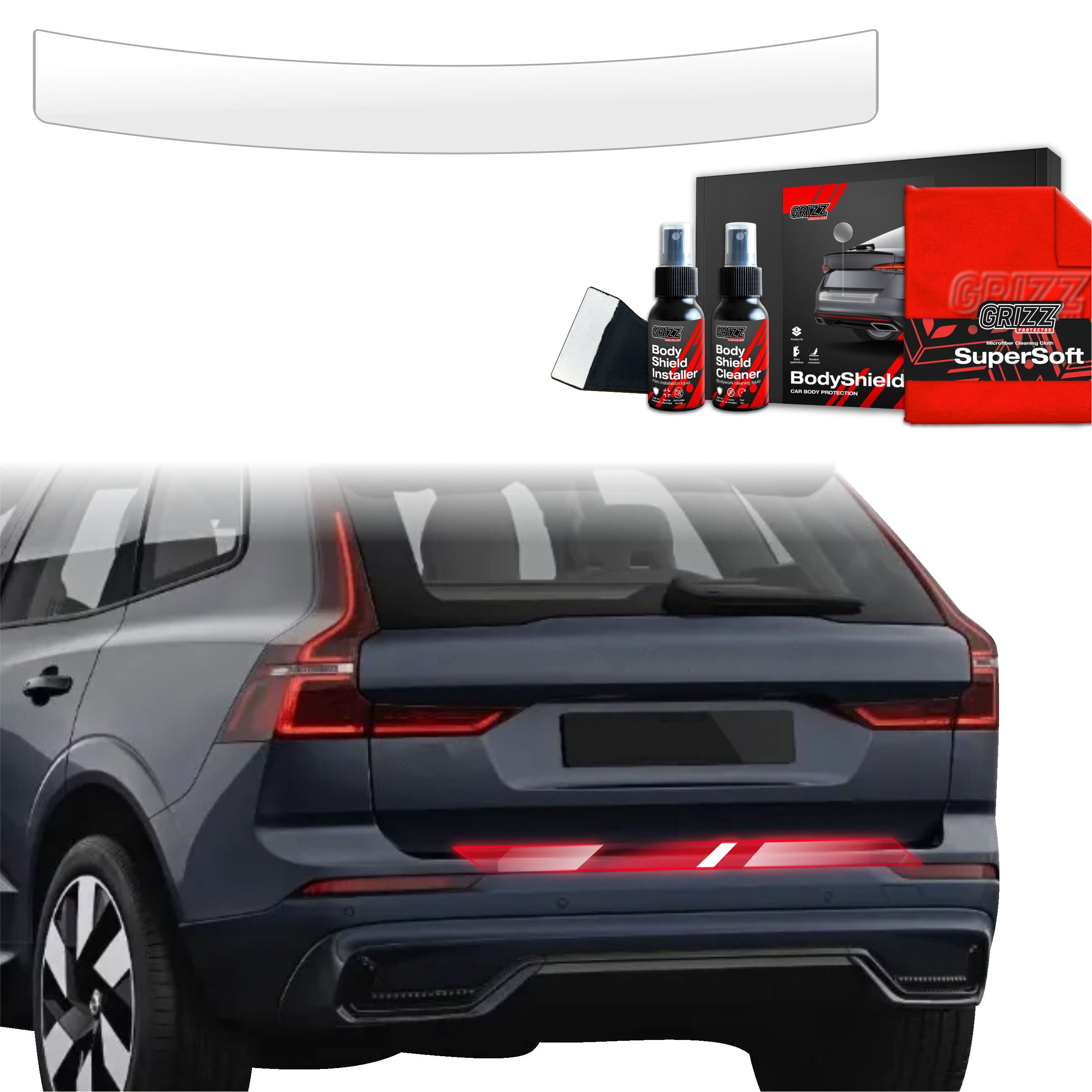 Folie de protecție pentru marginea portbagajului - Volvo XC60 2 (2022-2025)