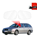 Folie de protecție împotriva ploii pentru oglinzile exterioare - Skoda Octavia Kombi (1996-2010)
