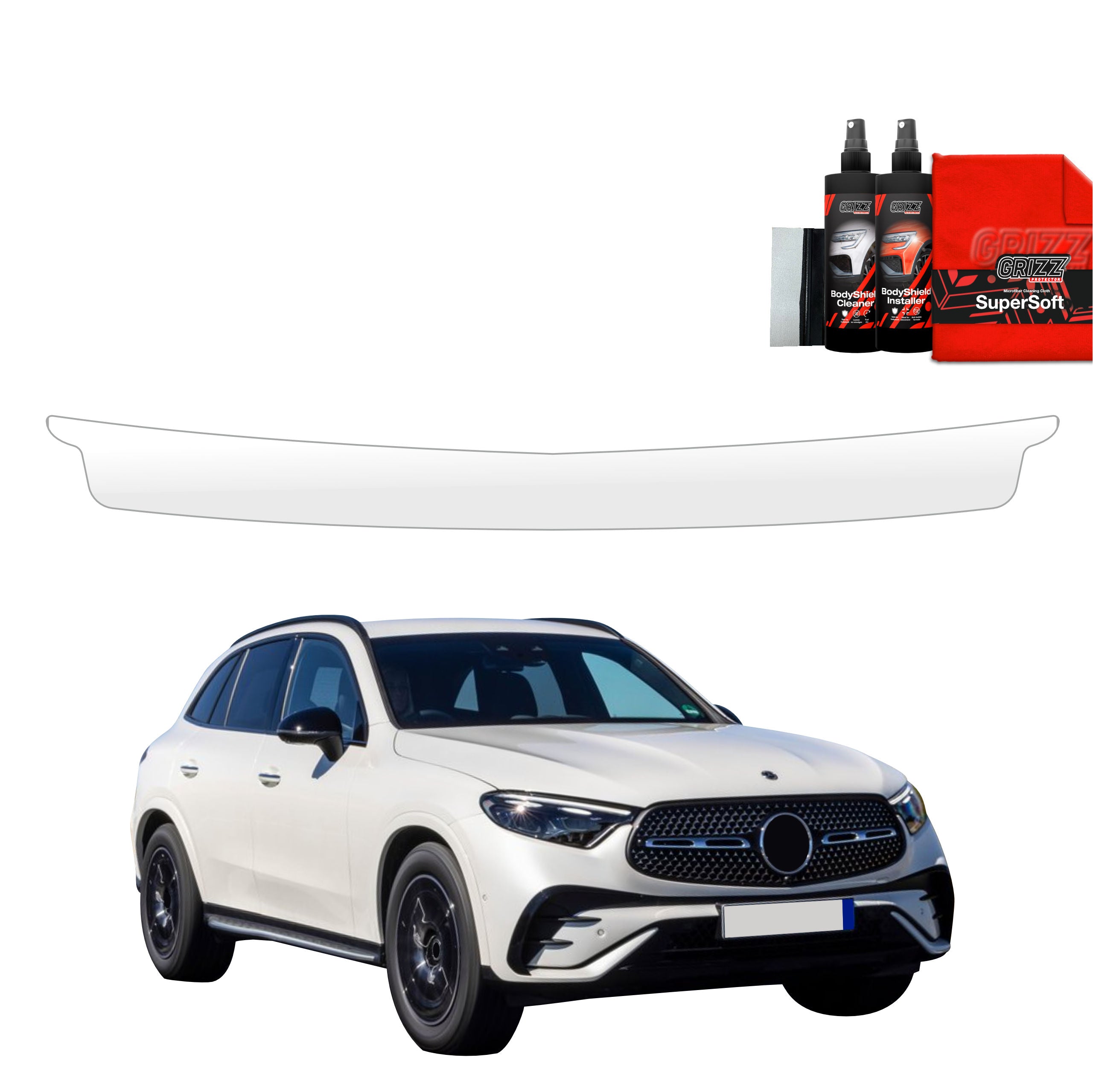 Folie de protecție pentru pragul portbagajului - Mercedes-Benz GLC C254 (2023-2025)