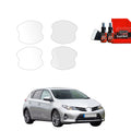 Folie de protecție 4în1 pentru mânerele ușilor - Toyota Auris (2012-2015)