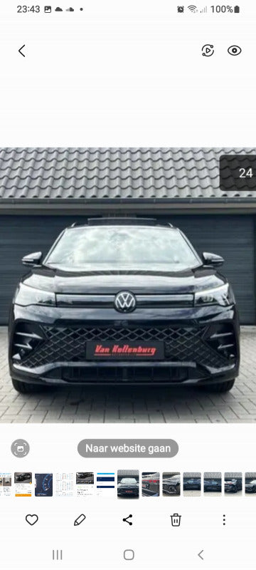 Prelungire splitter bara spate Volkswagen Tiguan Mk3 2024- v1 - Maxton Design