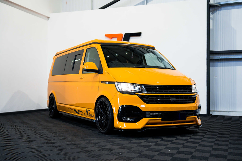 Prelungire bara fata fusta spoiler lip splitter VW T6.1 Caravelle Multivan Transporter 2019-2023 TFB TUNING
