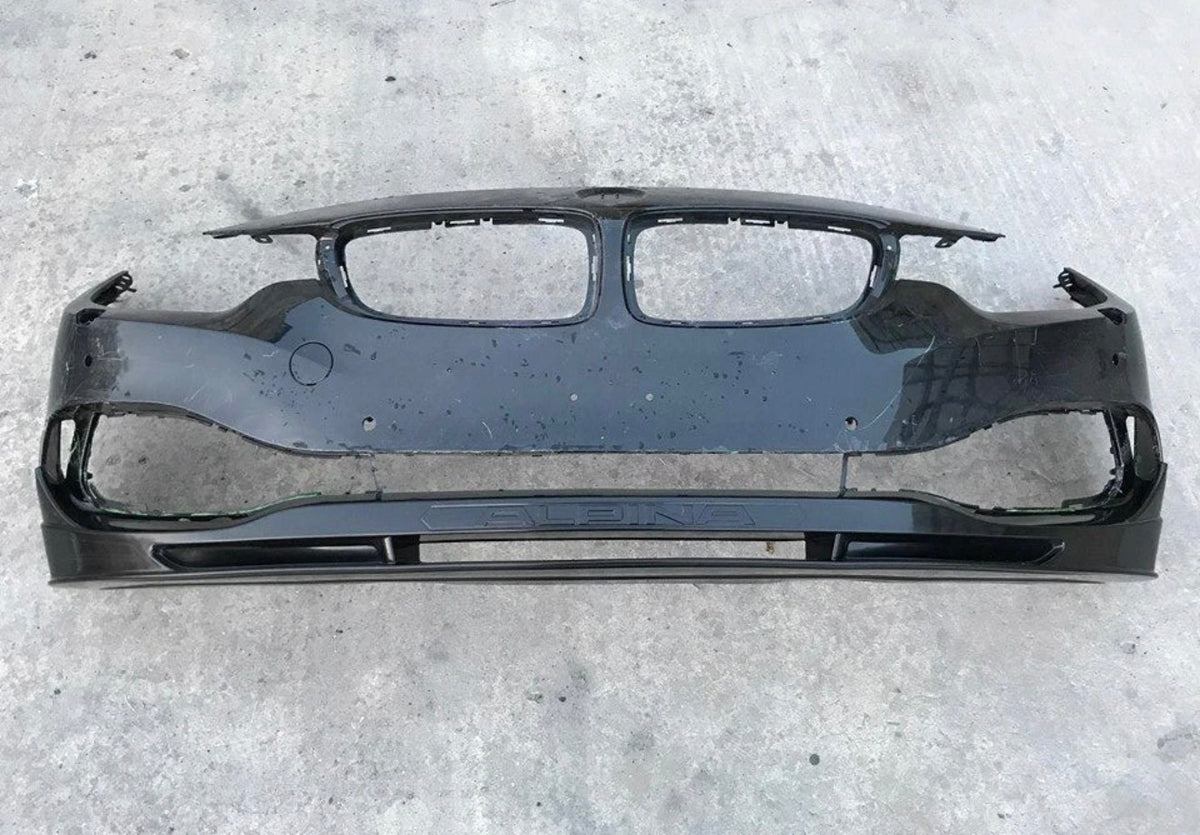 Prelungire bara fata fusta spoiler lip BMW Seria 4 F32 F33 F36 aspect ALPINA