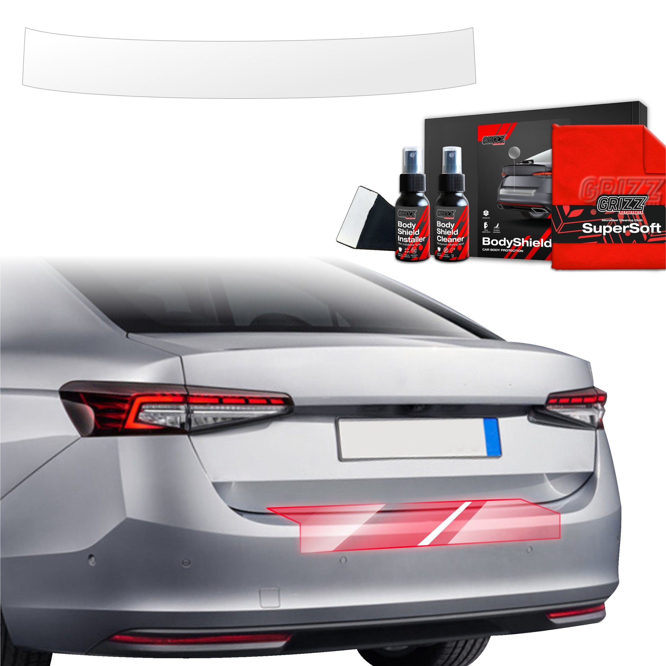 Folie de protecție pentru marginea portbagajului - Skoda Superb 4 Liftback (2024-2025)