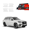 Folie de protecție 4în1 pentru adâncituri mânere uși - Mercedes GLS 450d (2023-2025)