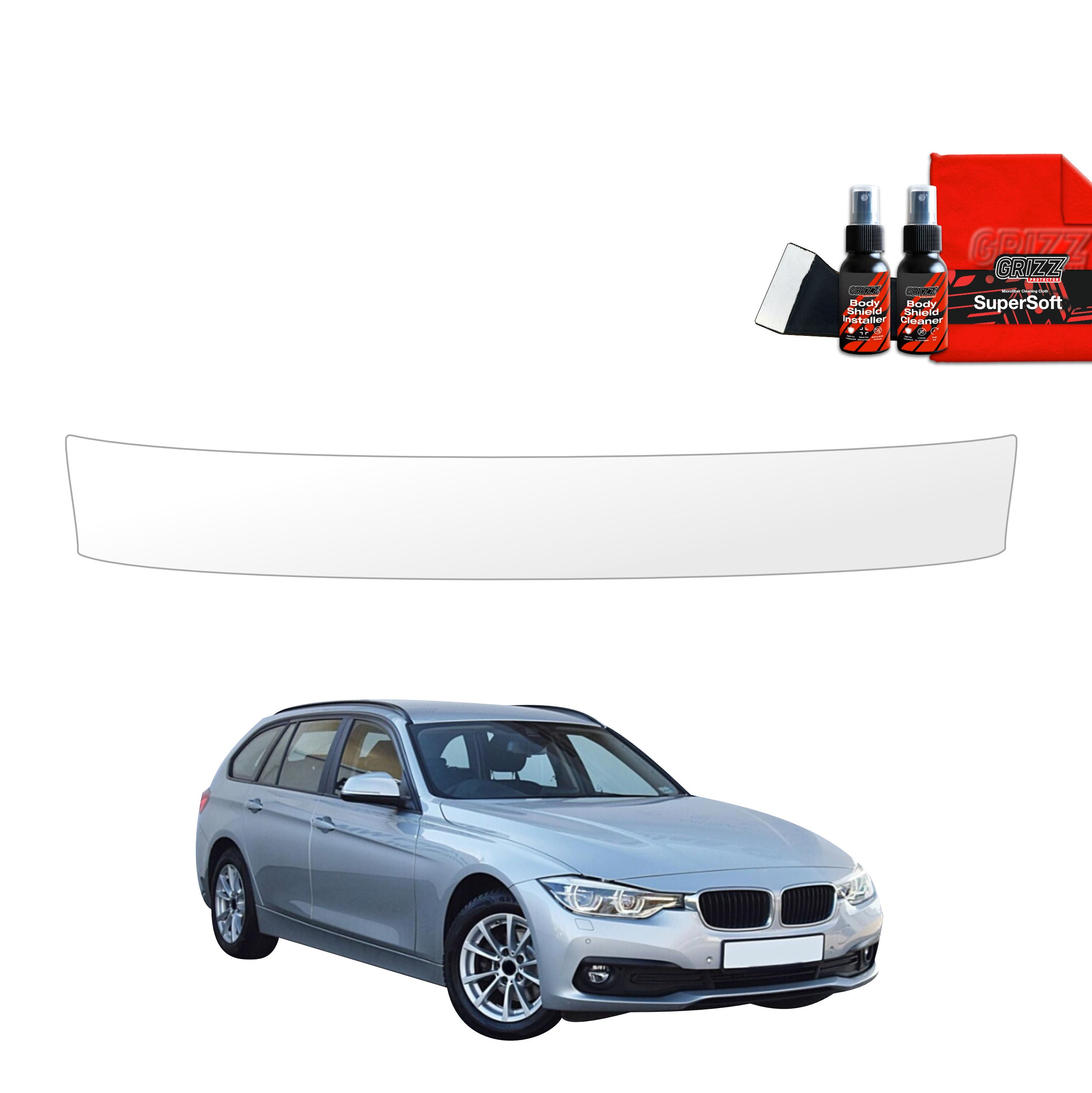 Folie de protecție pentru marginea portbagajului - BMW 3 F31 Kombi LCI (2015-2018)