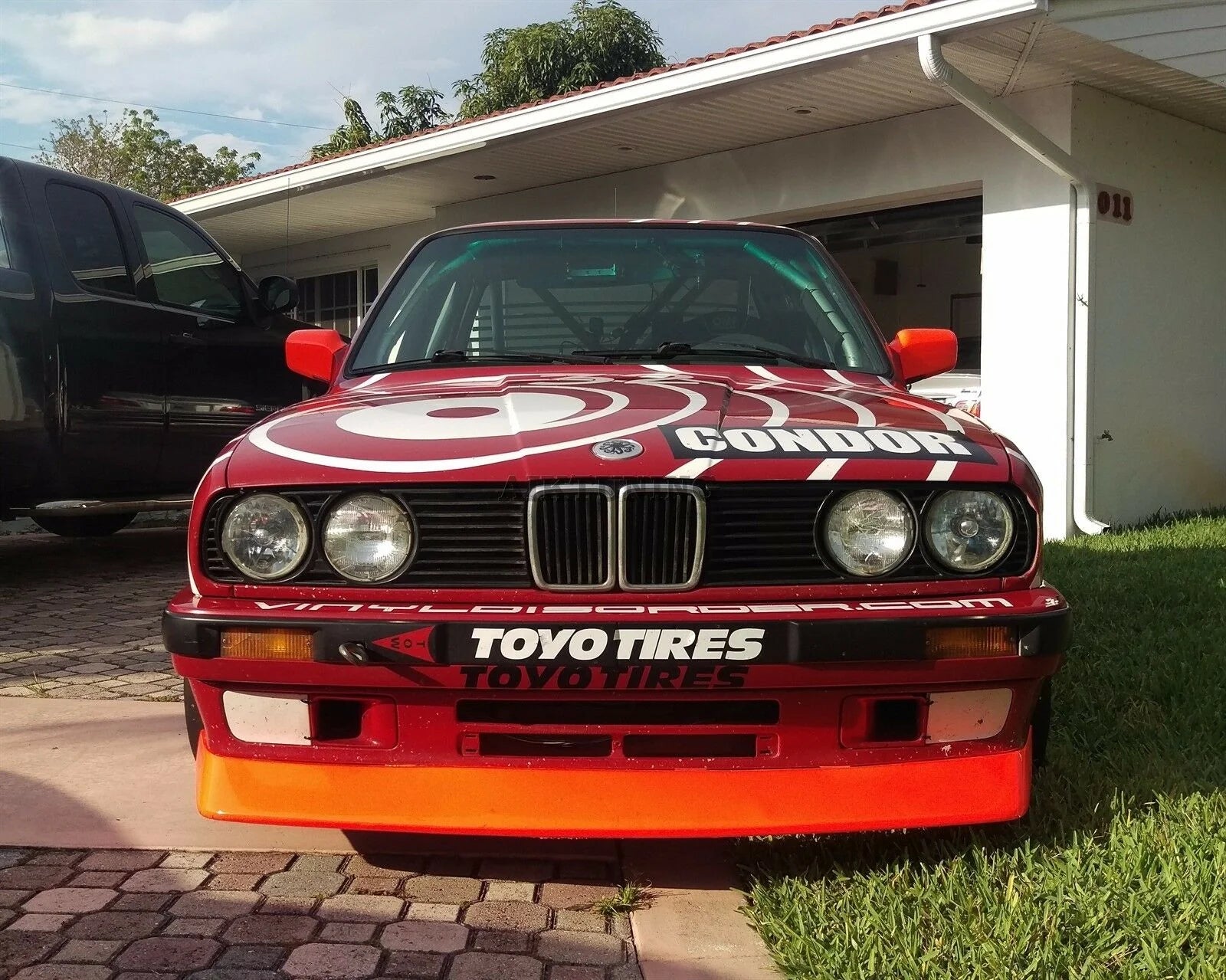 Prelungire bara fata fusta spoiler lip BMW Seria 3 E30 aspect EVO TFB TUNING
