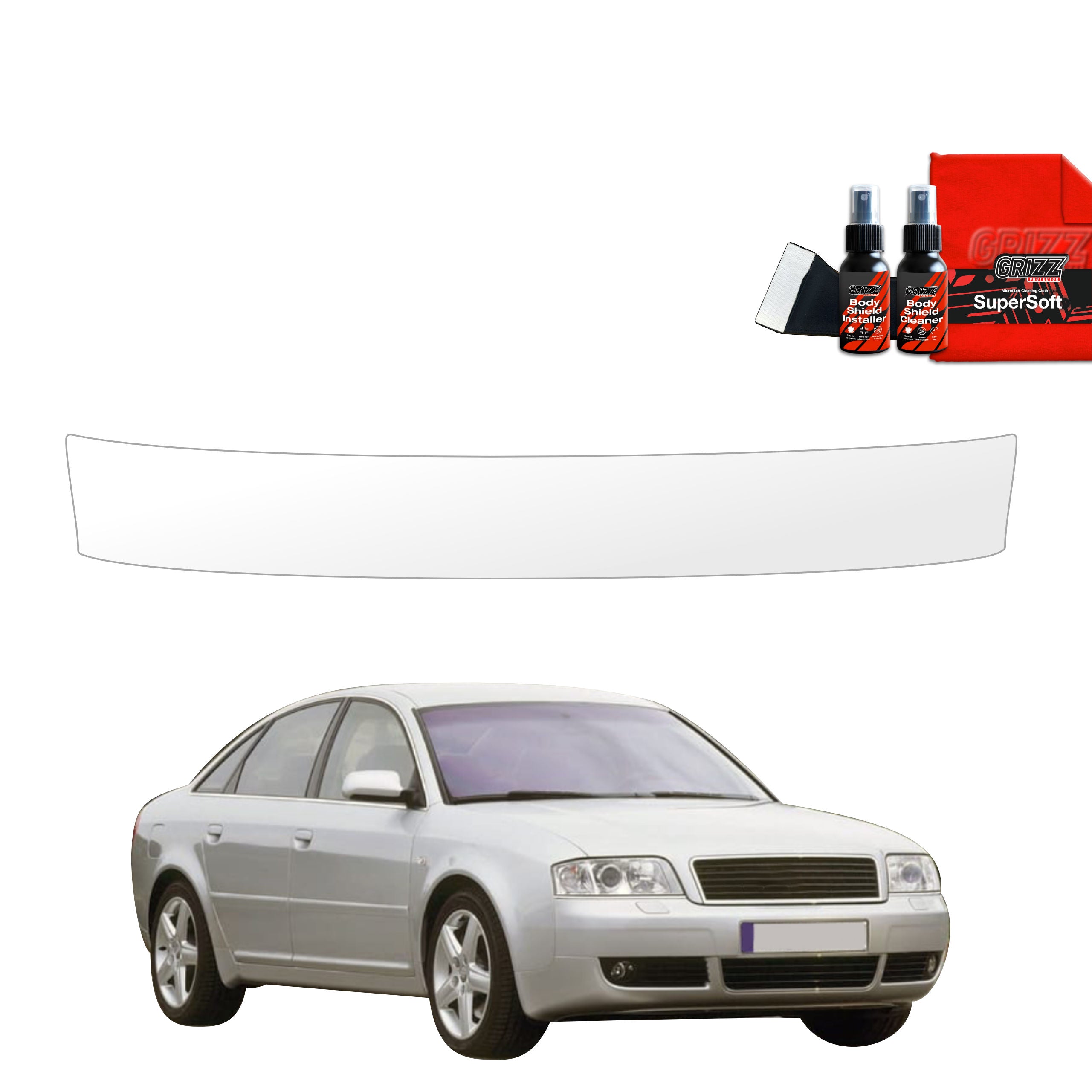 Folie de protecție pentru marginea portbagajului - Audi A6 C5 Sedan (1997-2004)