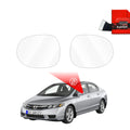 Folie de protecție împotriva ploii pentru oglinzile exterioare - Honda Civic 8 (2006-2011)
