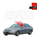 Folie de protecție împotriva ploii pentru oglinzile exterioare - Mercedes Benz C Clasa W204 Sedan (2007-2011)