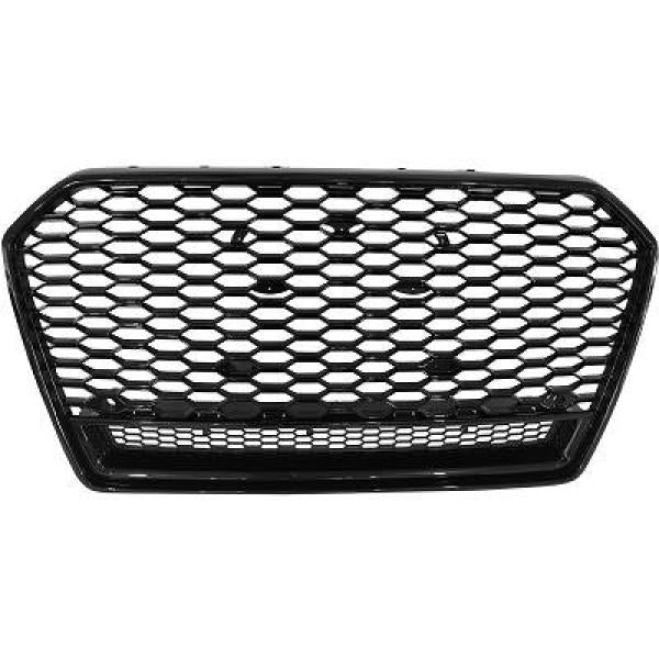 Grilă neagră compatibilă cu Audi A6 C7 4G 2015-2018