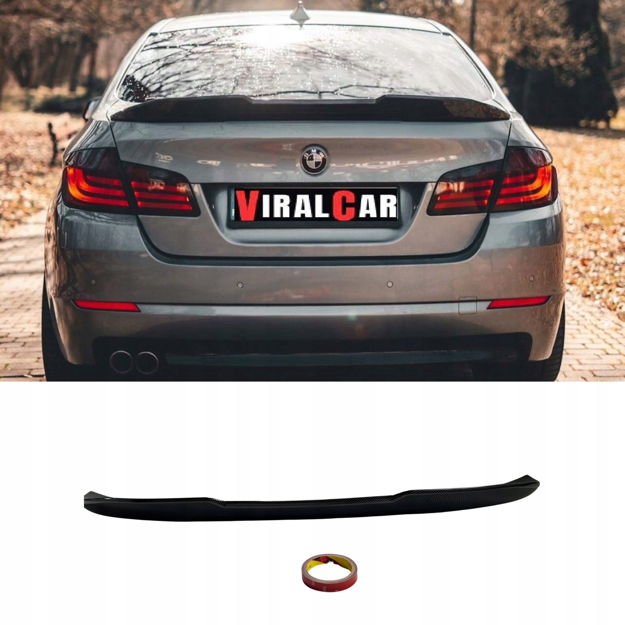 SPOILER PORTBAGAJ CLAPETĂ SPOILER AILERON HOCKEY PSM BMW PACHET M F10 CARBON