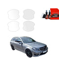 Folie de protecție 4în1 pentru adâncituri mânere uși - Mercedes Benz C Clasa S204 Combi Facelifting (2011-2014)