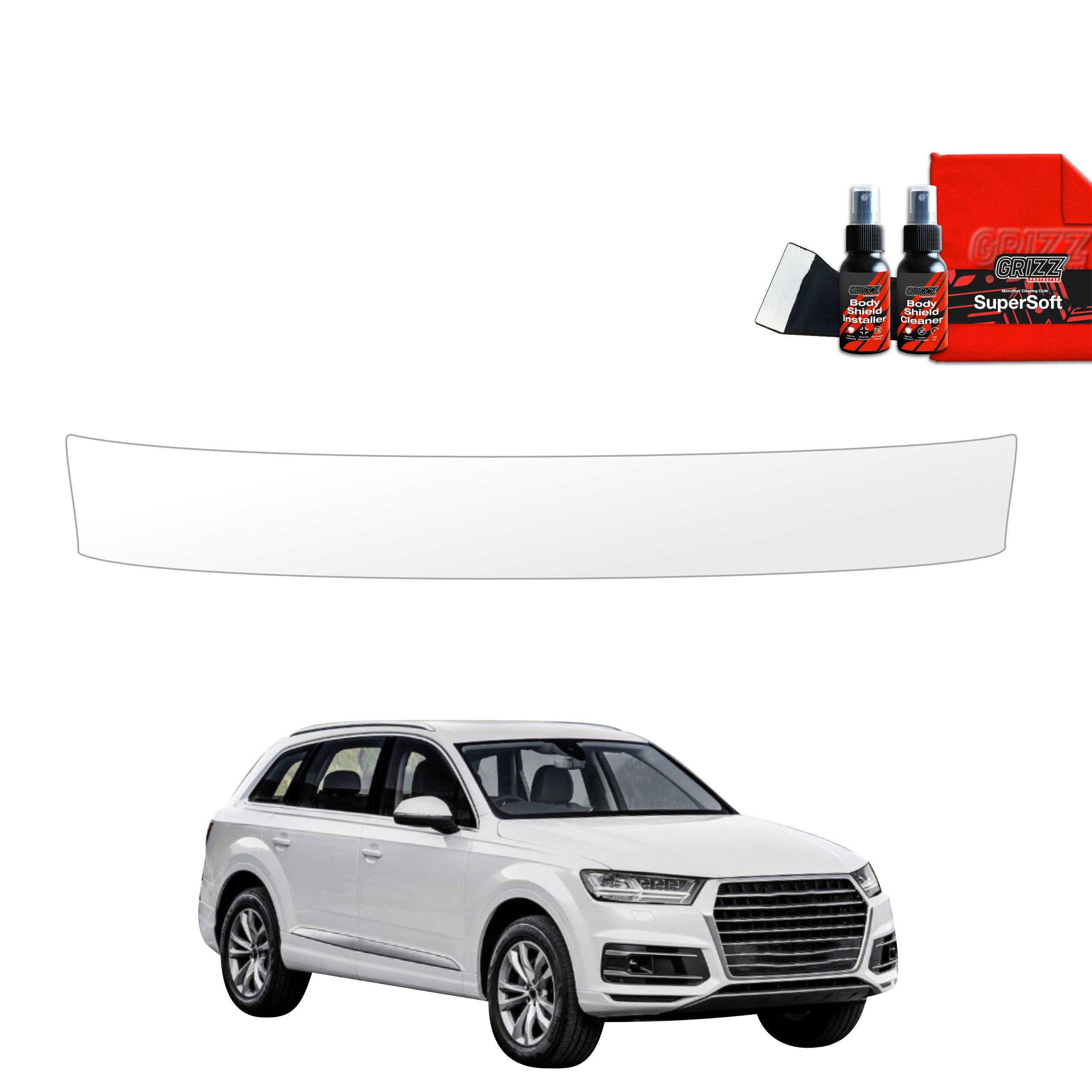 Folie de protecție pentru marginea portbagajului - Audi Q7 (2015-2019)