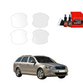 Folie de protecție 4în1 pentru adâncituri mânere uși - Skoda Octavia 2 Combi Facelift (2008-2013)