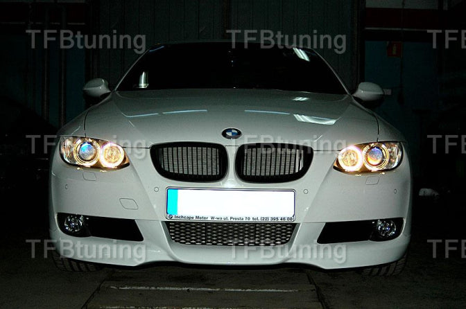 Prelungire tuning sport difuzor fusta extensie lip bara fata BMW E93 Hartge 2006-2012 ver3 TFB TUNING
