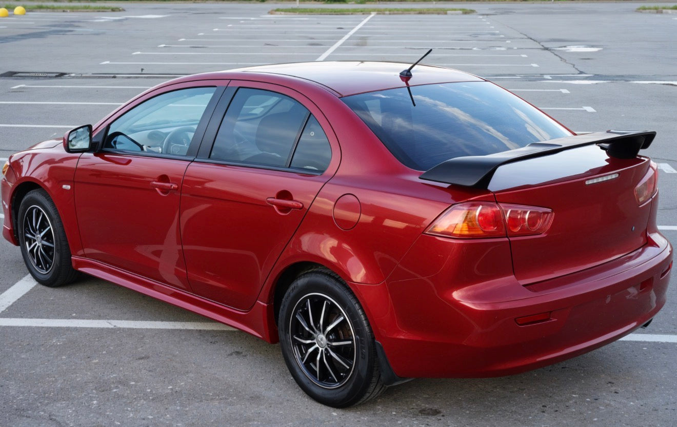 Eleron luneta portbagaj MITSUBISHI LANCER VIII EX 2007-2016 GTS negru lucios TFB TUNING