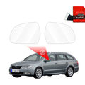 Folie de protecție împotriva ploii pentru oglinzile exterioare - Skoda Superb 2 (2008-2015)
