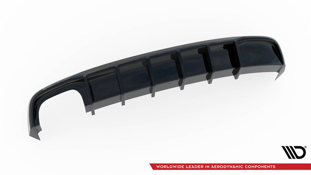 Prelungire difuzor bara spate Audi A5 SLine Coupe Sportback Cabrio S5 8T Facelift 2011-2016 v37 - Maxton Design