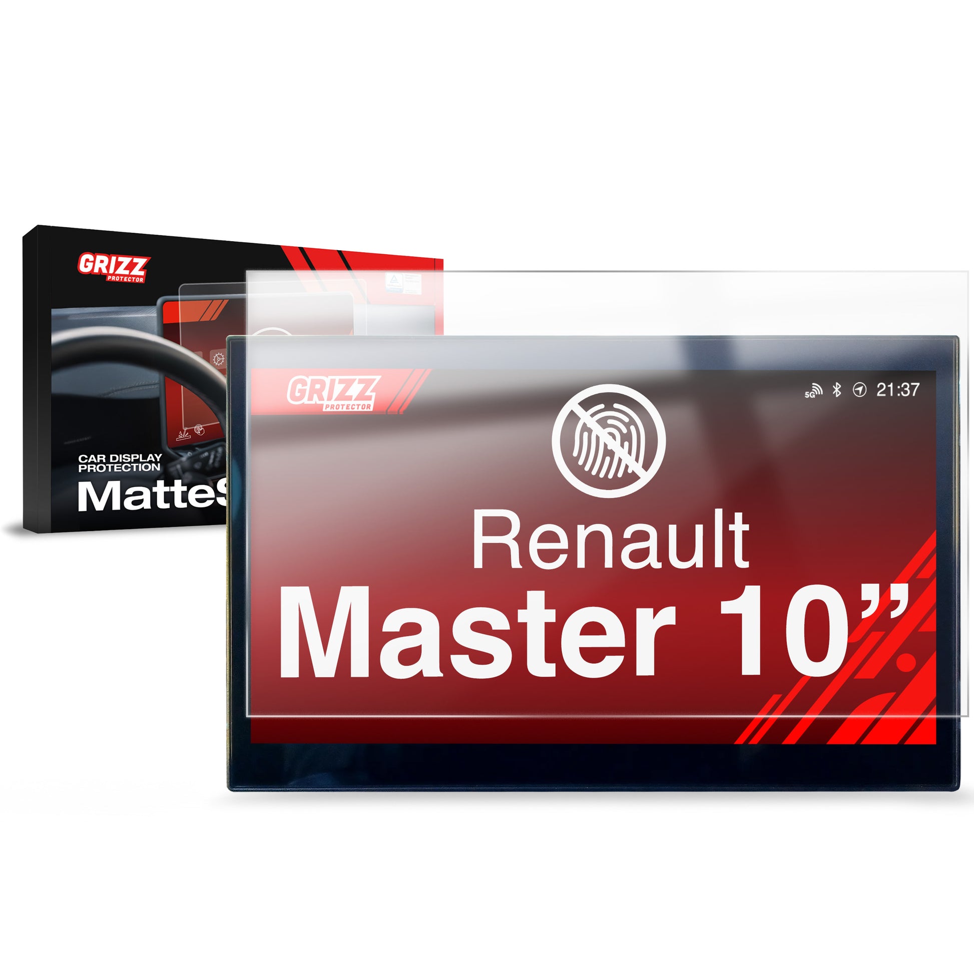Folie de protecție pentru ecran Renault Master 10" (2025-2026) Anti-Amprentă, Mat