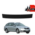 Folie de protecție din carbon pentru pragul portbagajului - Skoda Octavia 3 Combi 5D (2017-2020)