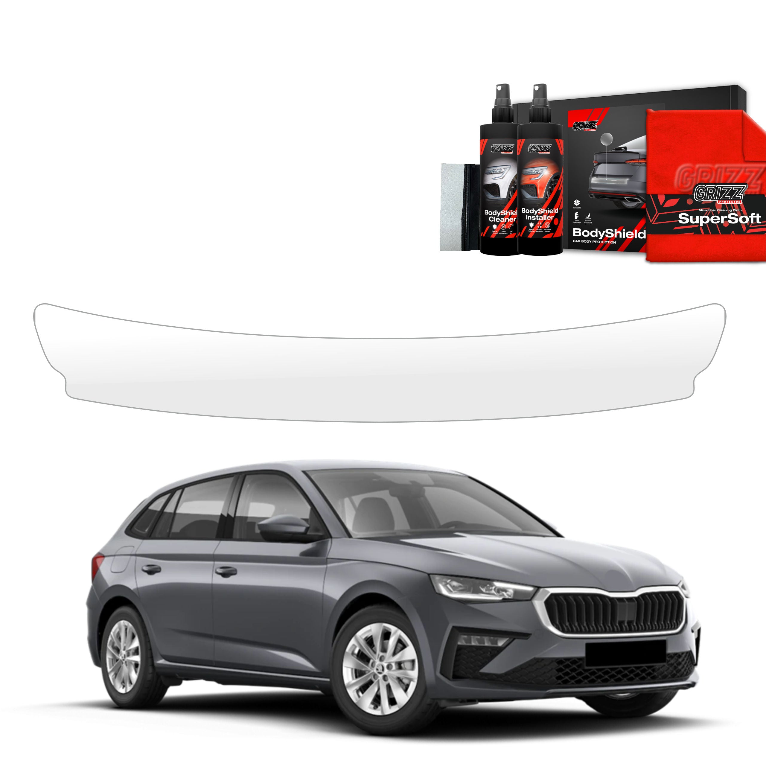 Folie de protecție pentru marginea portbagajului - Skoda Scala (2023- 2025)
