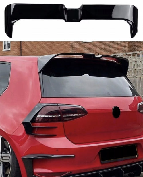 SPOILER LATERAL GOLF 7 7.5 R GTI GTD STIL OETTINGER NEGRU LUCIOS