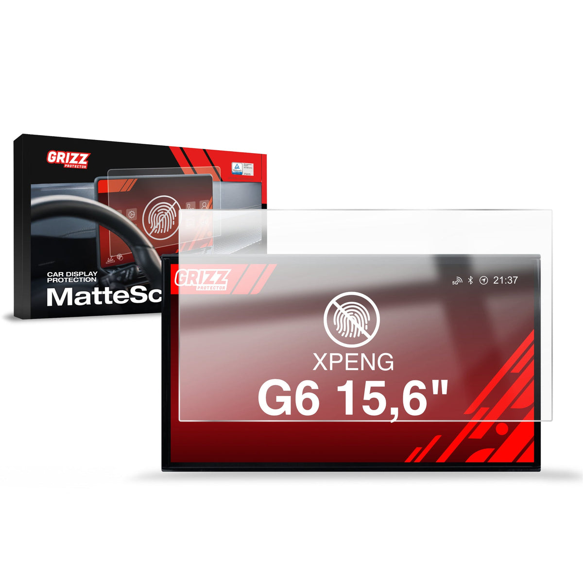Folie de protecție pentru ecran pentru XPENG G6 15,6" (2025-2026) Anti-amprentă, Mată