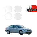 Folie de protecție 4în1 pentru adâncituri mânere uși - Mercedes Benz C Clasa W203 Sedan (2000-2007)